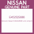 Genuine Nissan E45252S686 Link compl,lh