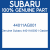 Genuine Subaru 44011AG001 Gasket