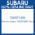 Genuine Subaru 73056TA950 Clip a