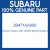 Genuine Subaru 20471AA000 Bush(link stab r)