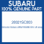 Genuine Subaru 28321SC003 Drv sft assy