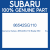 Genuine Subaru 86542SG110 Blade 650        lhu