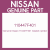 Genuine Nissan 110447F401 Gasket cylinder