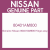 Genuine Nissan 80401AM800 Hinge assy