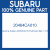 Genuine Subaru 20464CA010 Rub bush stab r  d13