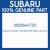 Genuine Subaru 38336AA750 Wash-drv pinn