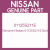 Genuine Nissan 01125S211E Bolt