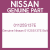 Genuine Nissan 01125S137E Bolt