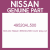 Genuine Nissan 49520AL500 Cover assy-cyl