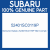 Genuine Subaru 52401SC0119P Skirt compl r