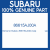 Genuine Subaru 86615AJ00A Cap              sia