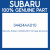 Genuine Subaru 34424AA010 Oil seal-p/s pump