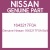 Genuine Nissan 1643217F0A Bolt