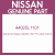 Genuine Nissan 44025L1101 Pin-shoe hold d