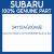 Genuine Subaru 34112AG00A9E Bush gr box