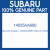 Genuine Subaru 14035AA690 Gskt-int manif