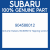 Genuine Subaru 904586012 Tapping screw f