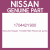 Genuine Nissan 170442Y900 Pack-fuel pump