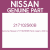 Genuine Nissan 217102S60B Tank reserv d22 lcv