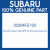 Genuine Subaru 20204FE120 Rub bush assy arm