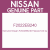 Genuine Nissan F2022EB240 Fascia-front bu