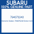 Genuine Subaru 794070240 Screw rivet