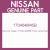 Genuine Nissan 17040-4M45B Pump compl-fuel