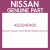 Genuine Nissan 4323245460 Washer-front wh