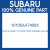 Genuine Subaru 10105AA7409X Gskt&seal set-eng