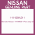 Genuine Nissan 111106N211 Pan assy oil