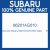 Genuine Subaru 66201AG010 Brkt radio       lh