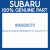 Genuine Subaru 806920070 O ring-20.7x1.7