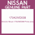 Genuine Nissan 17042WD008 Pump assy