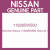 Genuine Nissan 118265W500 Hose-air i