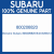 Genuine Subaru 800206820 Bolt-6x68x12