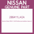 Genuine Nissan 28641-1LA0A Nozzle assy-headlamp cleaner,rh