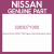 Genuine Nissan 22630-7Y000 Engine coolant temperature sensor