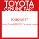 Genuine Toyota 9098010737 Flat contact housing