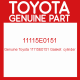 Genuine Toyota 11115E0151 Gasket  cylinder