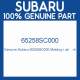 Genuine Subaru 65258SC000 Molding r qtr    rh