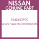 Genuine Nissan 5542433P00 Bolt-diffe