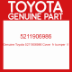 Genuine Toyota 5211906986 Cover  fr bumper  l/