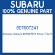 Genuine Subaru 807607241 Hose-7.5x14