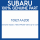 Genuine Subaru 10921AA200 Valve ay-oil cont