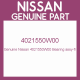 Genuine Nissan 4021550W00 Bearing assy-fr