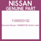 Genuine Nissan 1106053Y02 Outlet water