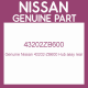 Genuine Nissan 43202-ZB600 Hub assy rear