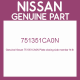 Genuine Nissan 751351CA0N Plate-closing side member frt lh