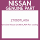 Genuine Nissan 210601LA0A Fan cooling