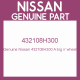 Genuine Nissan 432108H300 A brg rr wheel